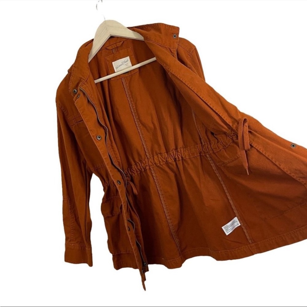 Universal Thread XXL Full Zip Jacket Coat
Hooded Burnt Orange Rust
